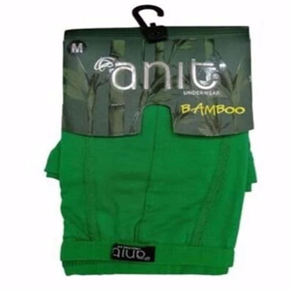 ANIT 1273 ERKEK BOXER BAMBU 6 ADET   M Bordo - Resim 7