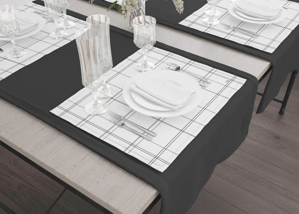 THE MİA AMERİKAN SERVİS 6'LI SET 50X35 CM - 2