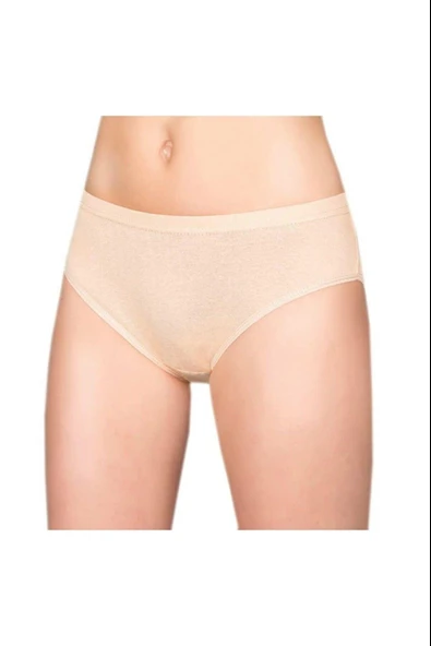 Berrak Kadın Ribana Biyeli Bato Külot 2064 - 6 Adet  Siyah 2XL - Resim 5