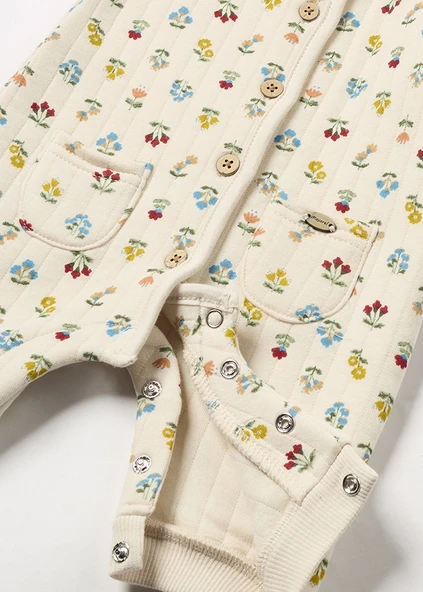 Mayoral Kız bebek çiçekli tulum - 2