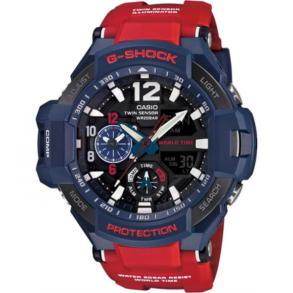 Casio GA-1100-2ADR Kol SaatiCasio GA-1100-2ADR Erkek Kol Saati