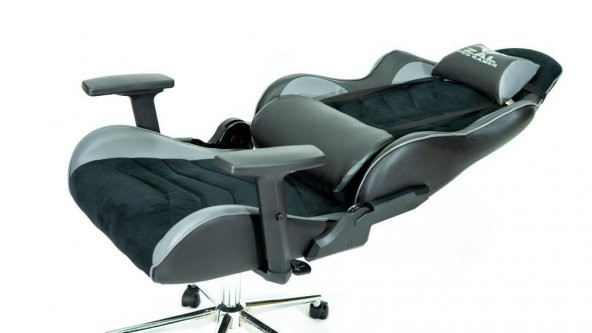 Herkese Mobilya Zal - Monza Grey Pro Gamer Üst Seviye Oyuncu Koltuğu Yarış Koltuğu E-Spor Koltuğu - 4