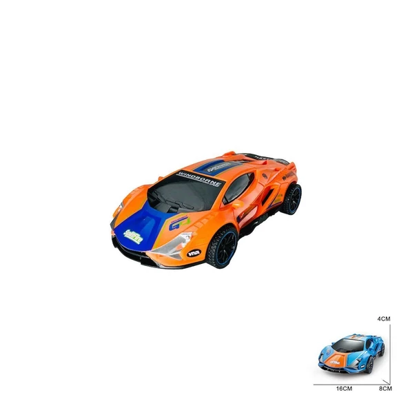 MG-D400-47 Sürtmeli Renkli Drift Arabası -Vardem Oyuncak - 3