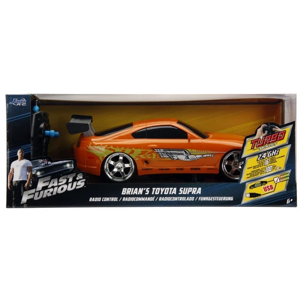 Jada 1/16 Fast & Furious RC Brian's Toyota - Resim 6