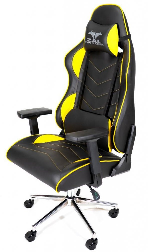 Herkese Mobilya Zal - Monza Yellow Pro Gamer Üst Seviye Oyuncu Koltuğu Yarış Koltuğu E-Spor Koltuğu - 2