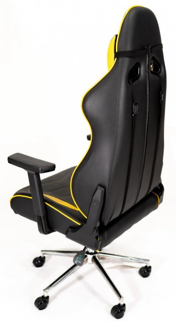 Herkese Mobilya Zal - Monza Yellow Pro Gamer Üst Seviye Oyuncu Koltuğu Yarış Koltuğu E-Spor Koltuğu - 4