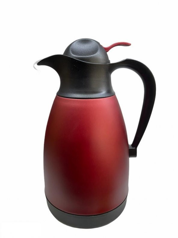 OMS Çelik Termos 2 Lt Inox 3281 Kırmızı