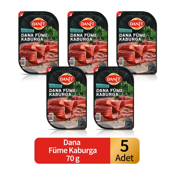 Danet Dana Füme Kaburga I 70 gr X 5 ADET ürün görseli 1