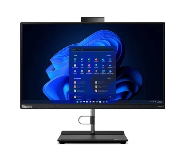 Lenovo ThinkCentre neo 30a 22 12B3008ETR i5-12450H 8GB 512GB SSD O/B Intel UHD 21.5inc Siyah DOS All in One PC