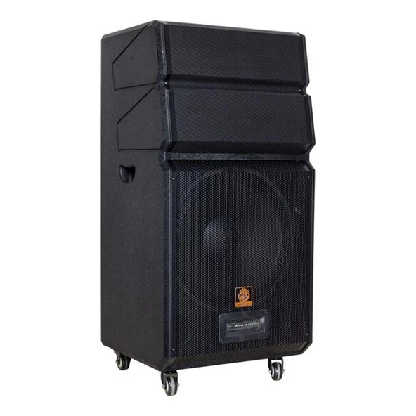 Shile SL-1612B İki El Mikrofonlu Kumandalı Usb+Sd+BT+FM Taşınabilir Hoparlör - 5