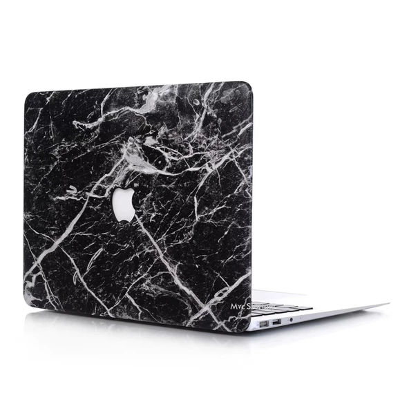 Macbook Air M1 Kılıf 13 inç F.Marble (TouchID'li M1 Air) A2337 A2179 A1932 ile Uyumlu