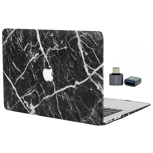 Macbook Air M1 Kılıf 13 inç F.Marble (TouchID'li M1 Air) A2337 A2179 A1932 ile Uyumlu ürün görseli