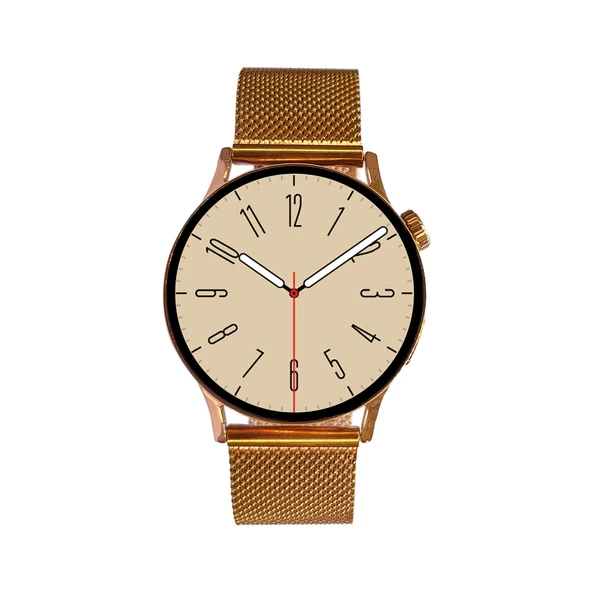 GT2 Akıllı Saat Rose Gold Metal Kordon Çinko Alaşım Kasa - 2