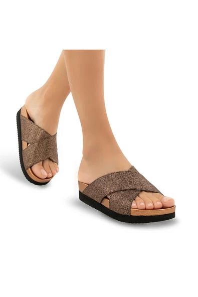 Muya Milas Anatomik Taban Kadın Terlik - 6