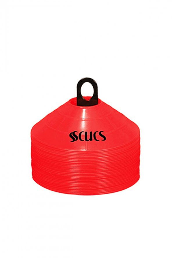 Scucs Orta Antrenman Çanağı 10 lu Kırmızı Scx 1081
