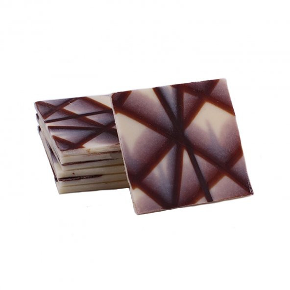 Barlo Chocolate Desenli Kare Çikolata 1250 gr