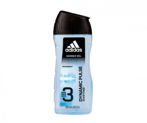 Adidas 3 Dynamic Pulse 250 ml Erkek Duş Jeli