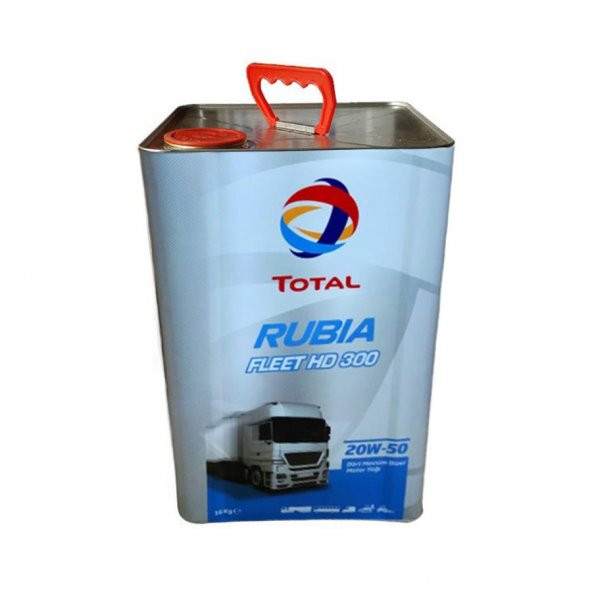 Total Rubia Fleet HD 300 20W50 16K Motor Yağı