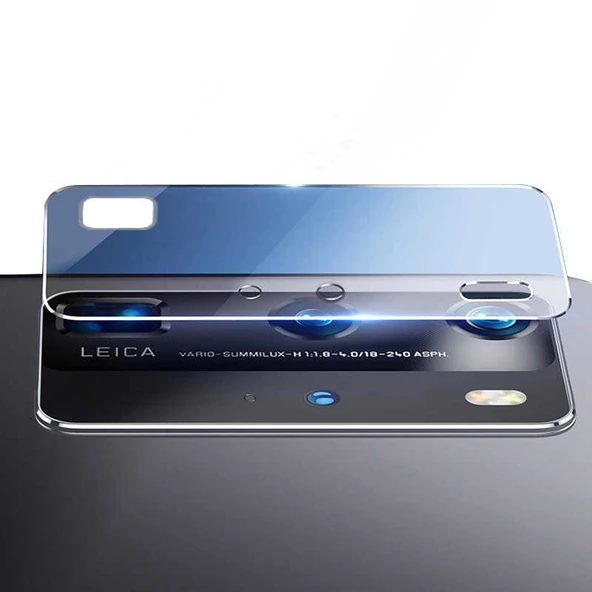 Huawei P40 Pro - Kamera Lens Koruyucu Cam Koruma - Resim 9