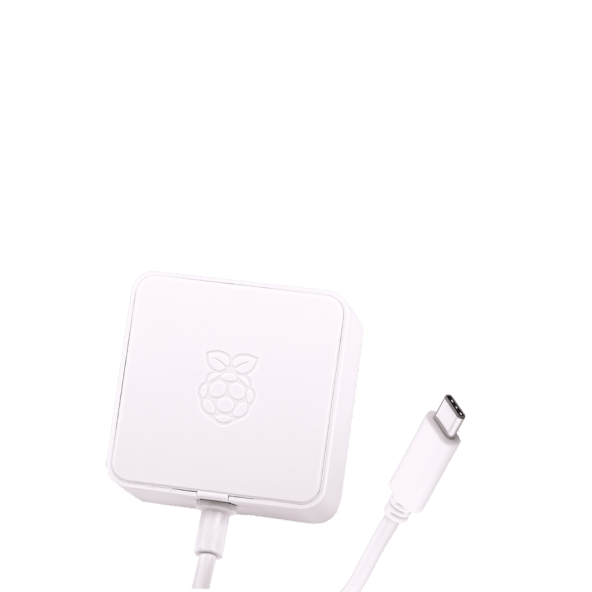Raspberry Pi 4 Lisanslı Güç Adaptörü-5V/3A USB-C BEYAZ - 3