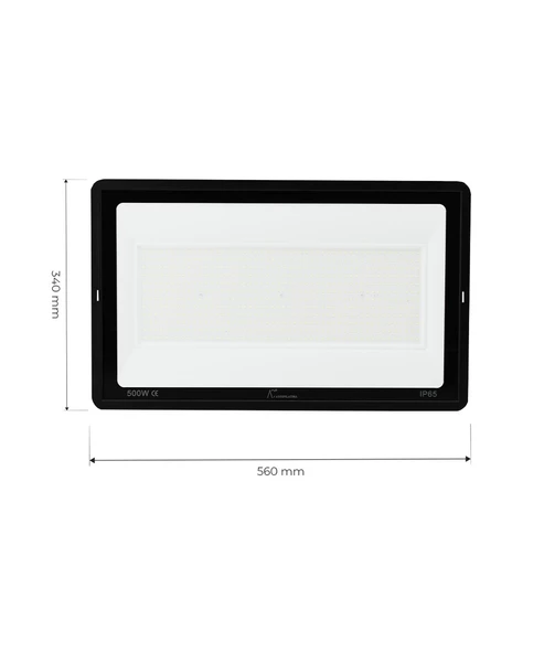 500W Led Projektör 3200K Sarı Işık - 2