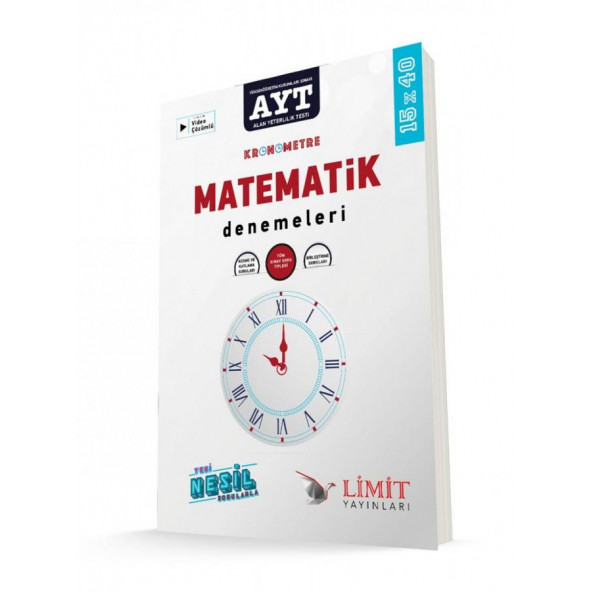 LİMİT YAYINLARI AYT MATEMATİK DENEMELERİ