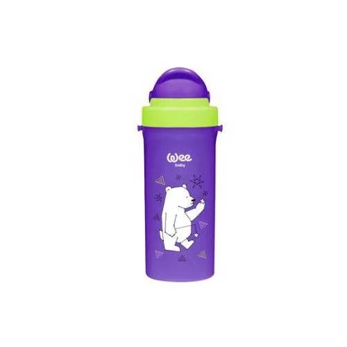 Wee Baby Pipetli Bardak 300 ml 896 - Mor