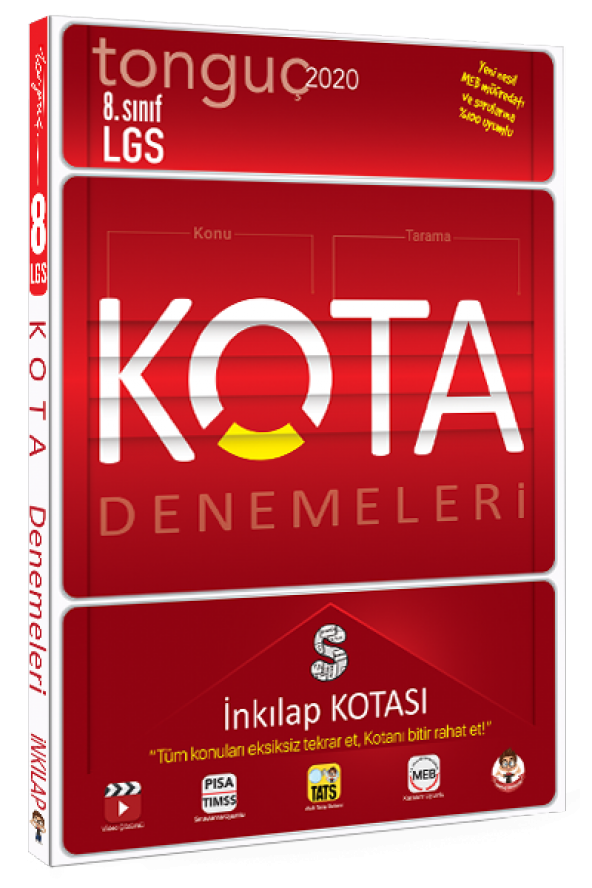 TONGUÇ AKADEMİ 8.SINIF LGS İNKILAP TARİHİ KOTA DENEMELERİ