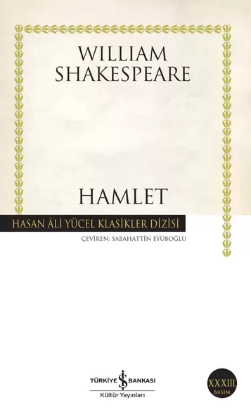 İş Bankası Kültür Yayınları Hamlet - William Shakespeare