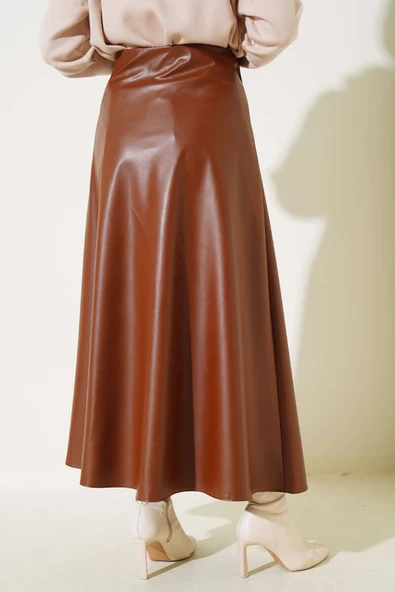 Deri Mevlana Etek Taba - Resim 3