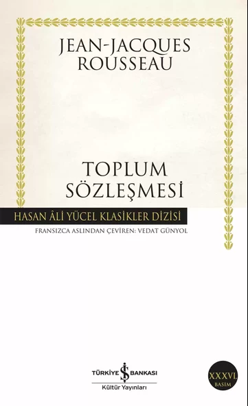 TOPLUM SÖZLEŞMESI - JEAN JACQUES ROUSSEAU