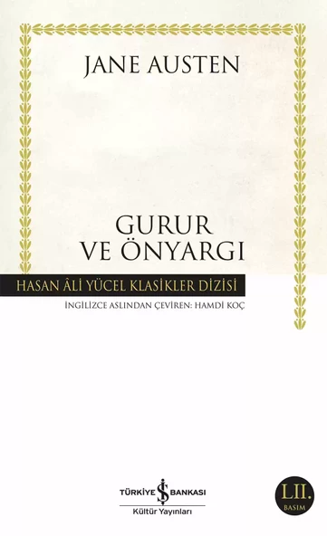 İş Bankası Kültür Yayınları Gurur ve Önyargı - Jane Austen