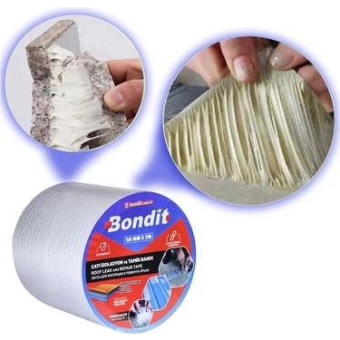 BONDİT ÇATI İZOLASYON VE TAMİR BANDI ( 50 mm x 2 mt ) BNDC205 - 2
