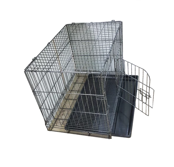 Katlanabilir Tek Kapılı Köpek Kafesi 77.5x52x59 cm D-4 - 3