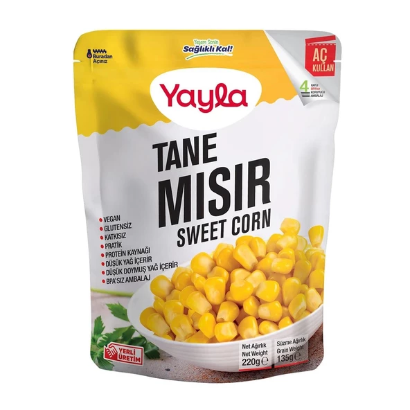 Yayla Tane Mısır 220 gr x 12 Adet - 2