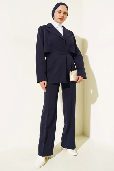 Rüzgarlıklı Ceketli İkili Takım Lacivert ürün görseli 1