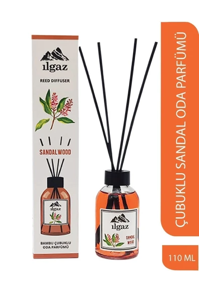 Sandal Ağacı Bambu Çubuklu Oda Kokusu 110 Ml Red Diffuser Sandal Wood Ortam Kokusu