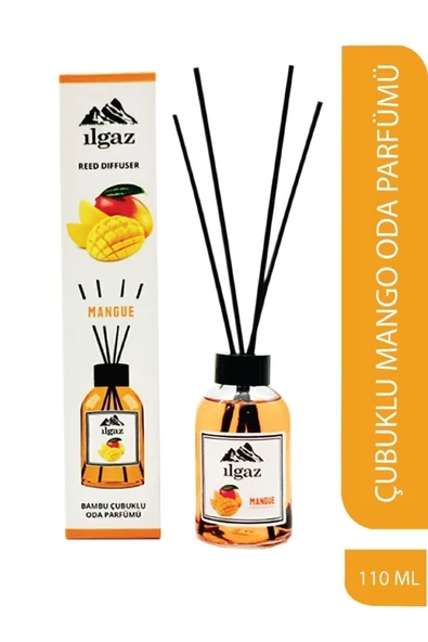Mango Bambu Çubuklu Oda Kokusu 110 Ml Red Diffuser Mangue Meyveli Ortam Kokusu