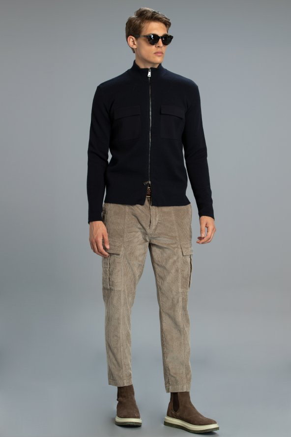 Lufian Agazıo Kargo Pantolon Tailored Fit Vizon
