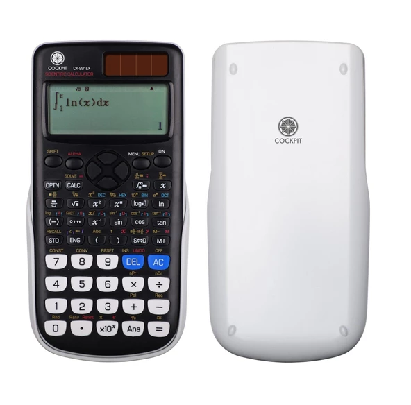Cockpit CX-991EX 552 Fonksiyonlu Bilimsel Hesap Makinesi Siyah - Resim 3