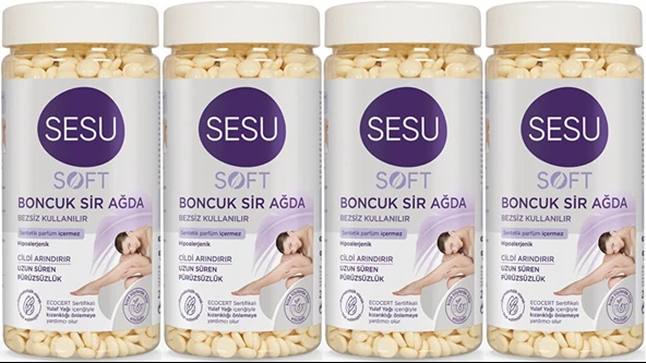 Sesu Boncuk Sir Ağda 250GR Soft (4 Lü Set)