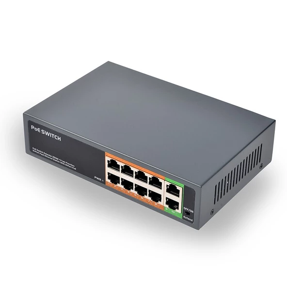 8 Port Poe 10 Port Switch