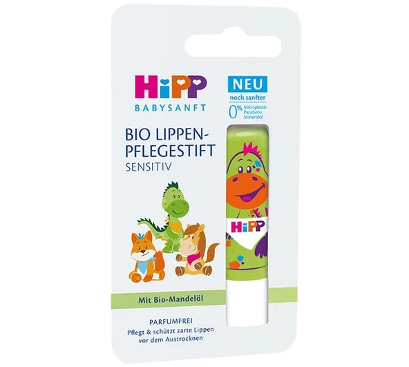Hipp Babysanft Organik Dudak Nemlendiricisi Ultra Sensıtıv 4.8GR (Yeşil) ürün görseli 1