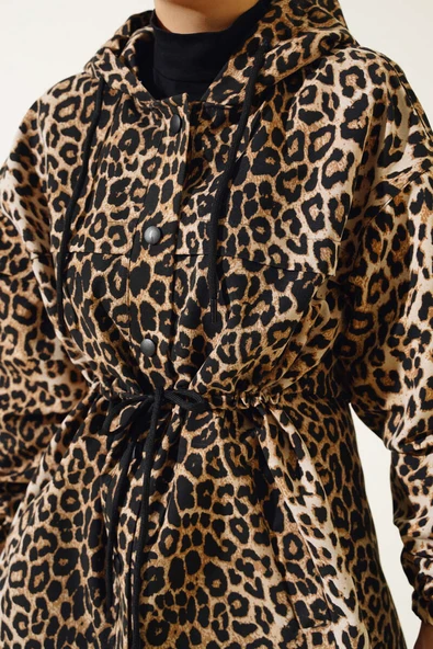 Bel Tünelli Kapüşonlu Kap Leopar - Resim 4