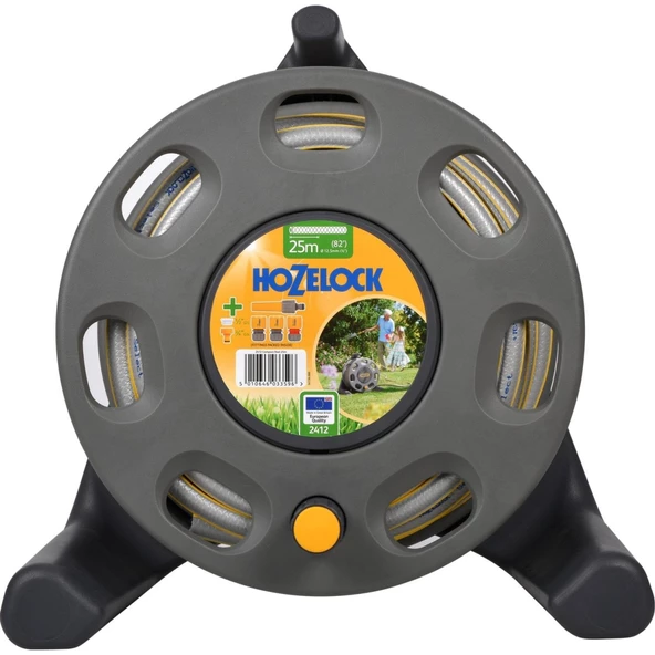 Hozelock 2412H Hortum Makarası 15 mt Hortumlu - 3