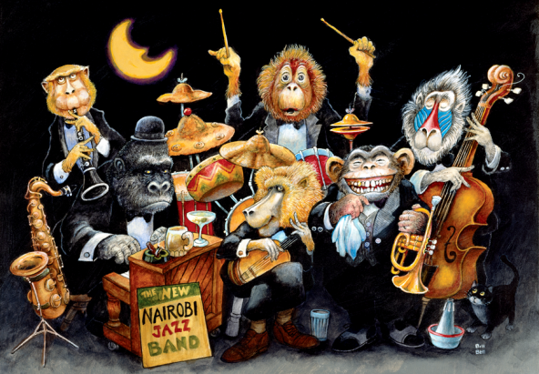 ANATOLIAN PUZZLE 500 PARÇA - THE NEW NAIROBI JAZZ BAND - 3580