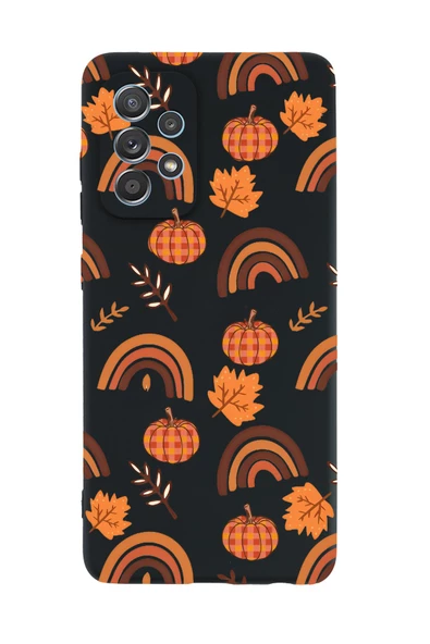 Samsung A32 Uyumlu Sonbahar Desenli Premium Silikonlu Telefon Kılıfı ürün görseli