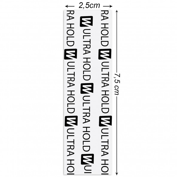 Walker Tape Ultra Hold™ Tape Protez Saç Bandı Düz (''1 x 3'' - 2.5cm x 7,5cm) 36 Adet - 4