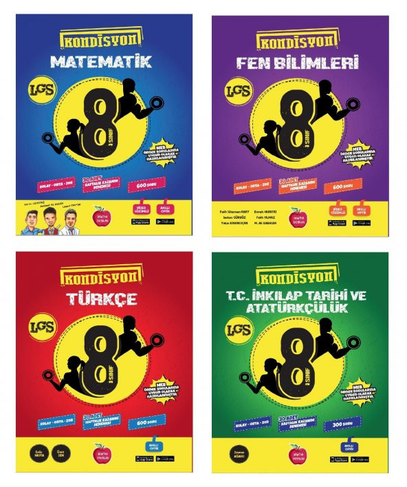 Newton Yayınları 8. Sınıf Kondisyon Denemeleri Seti - 2