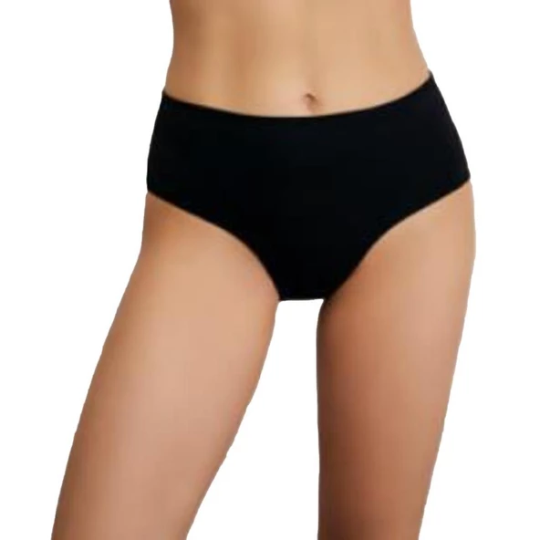 3 lü Paket Eros Bayan Yüksek Bel Slip Külot ERSK710 - 2